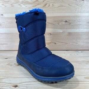 LL Bean Ultralight Winter Snow Boots Size Kids 5 Blue Primaloft Insulated 513076